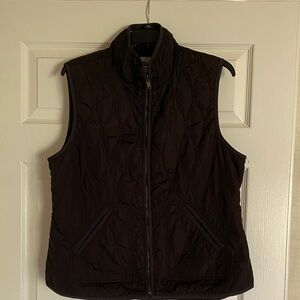 Old Navy Black Quilted Vest